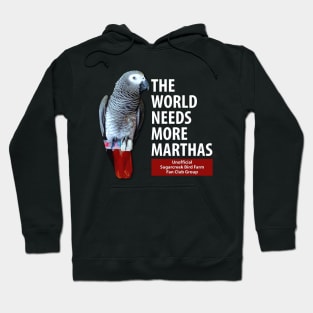 Martha - white type Hoodie